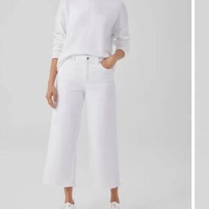 Ellen Fisher Wide Leg Jeans small NWT $178